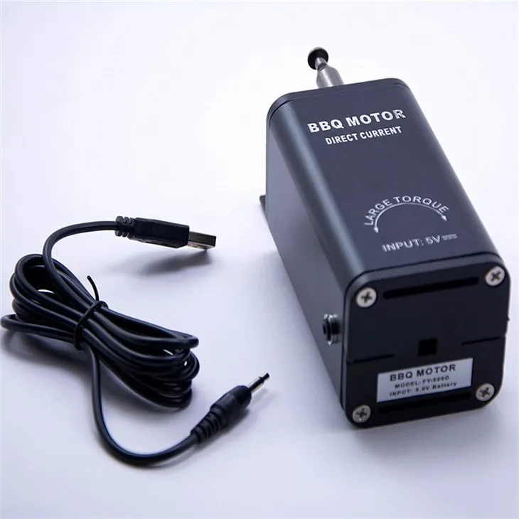 Gwarancja jakości BBQEXPERT DIY Braai Rotisserie Motor 5V Voor Rotisserie Motor Spit Pieczone silniki na sprzedaż FD609D