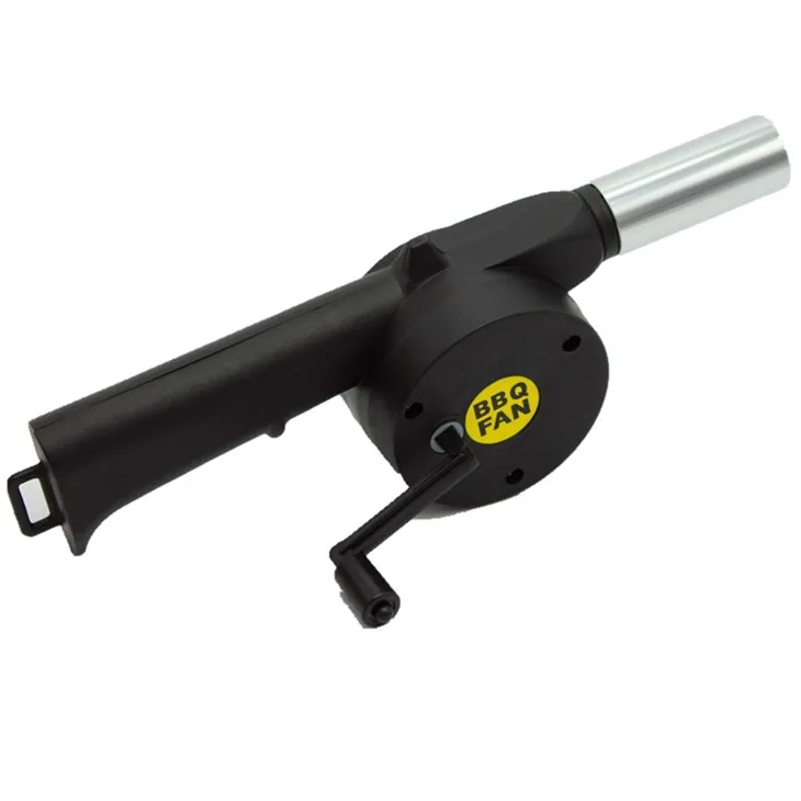 Tania ręczna dmuchawa do grilla, koreańska klasyczna, czarna dmuchawa do grilla, wentylator do grilla FD301A-1
