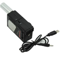 Zaktualizowana nowa dmuchawa do grilla DC Przenośna dmuchawa do grilla dymnego z kablem USB FD311A