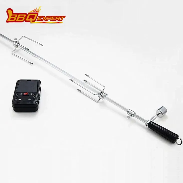 Zestaw do grillowania elektrycznego z rożnem 110 cm