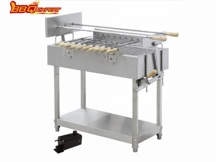 Gwarantowana jakość Zewnętrzny grill z rożna Elektryczny rożen ze stali nierdzewnej BBQ